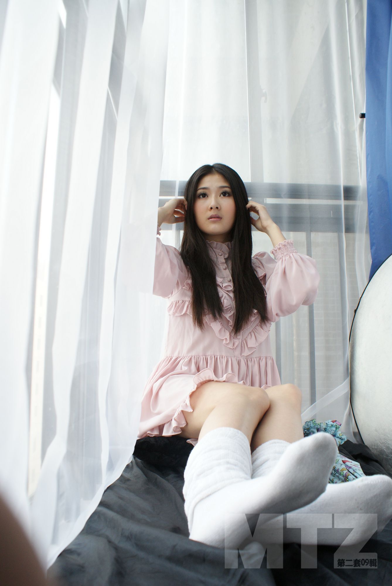 美腿志 不用擦粉的女生